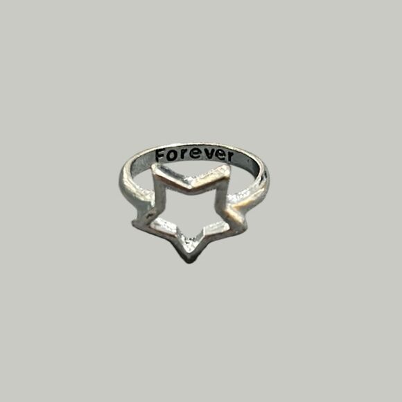 Star + Heart Shaped Rings with Positive Sayings - Picture 3 of 5